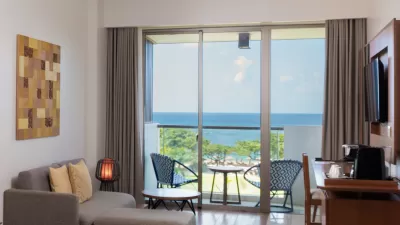 Deluxe Ocean View - Living Area