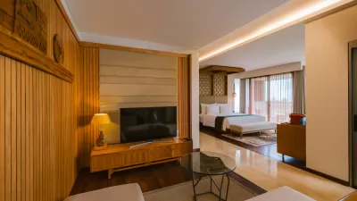 One Bedroom Suite Ocean View - Living Area