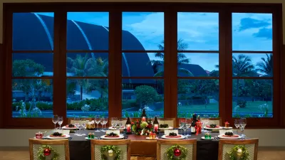 Gading Restaurant - Xmas Dinner Setup